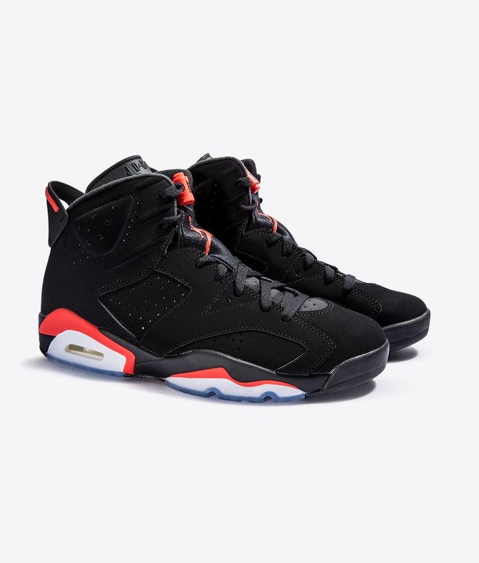 AIR JORDAN 6 RETRO 'BLACK/INFRARED'