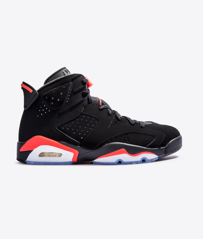 AIR JORDAN 6 RETRO 'BLACK/INFRARED'