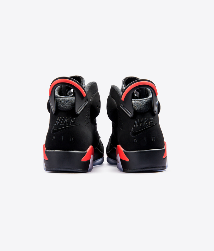 AIR JORDAN 6 RETRO 'BLACK/INFRARED'