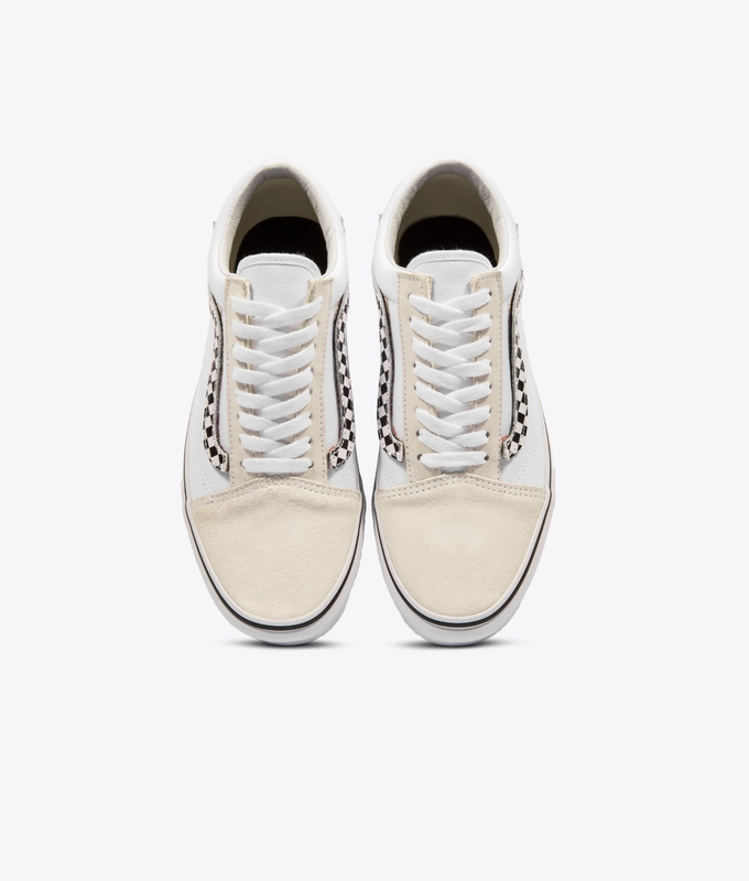 OLD SKOOL SIDESTRIPE V 'TRUE WHITE/TRUE WHITE'