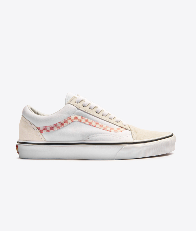 OLD SKOOL SIDESTRIPE V 'TRUE WHITE/TRUE WHITE'