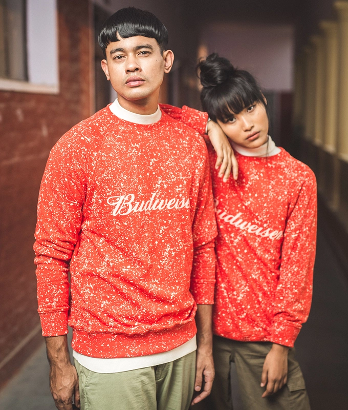 BudX x NorBlack NorWhite Crewneck