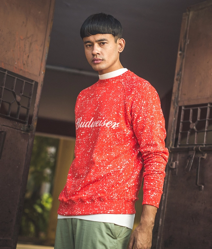 BudX x NorBlack NorWhite Crewneck