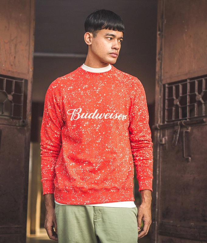 BudX x NorBlack NorWhite Crewneck