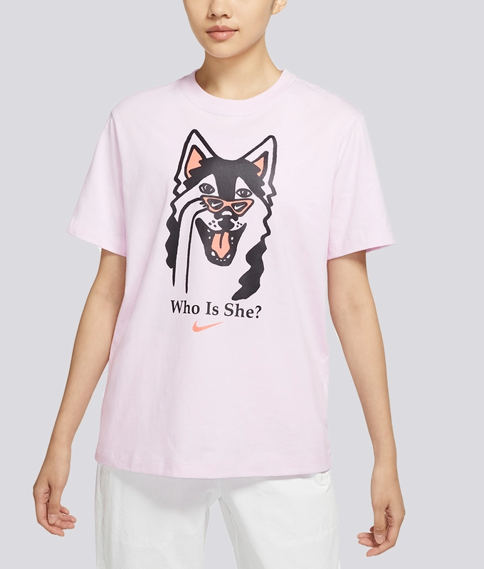 As W Nsw Bf Tee Dog Hbr