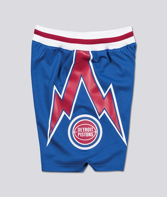 1978-79 Detroit Pistons Road Authentic Shorts
