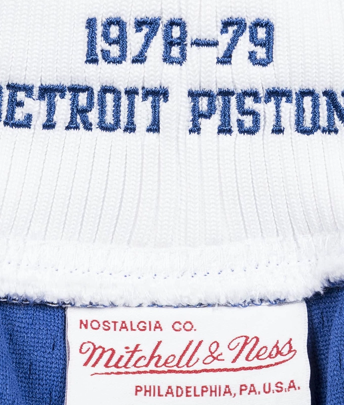 1978-79 Detroit Pistons Road Authentic Shorts
