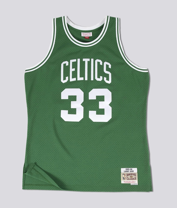 Swingman Jersey Boston Celtics Road 1985-86 Larry Bird