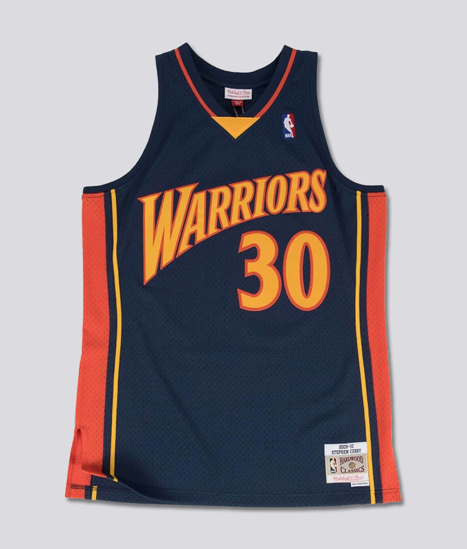 Nba Swingman Road Jersey Warriors 2009 Steph Curry