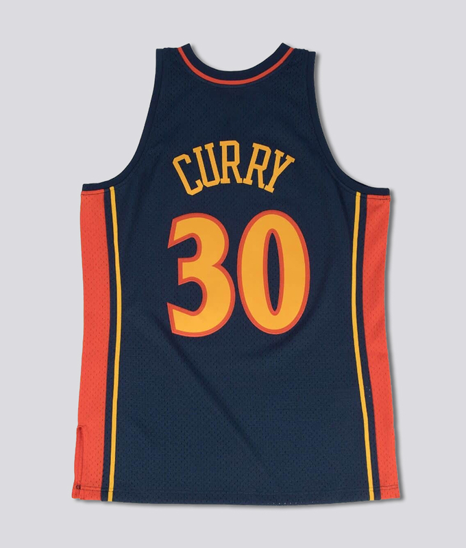 Nba Swingman Road Jersey Warriors 2009 Steph Curry