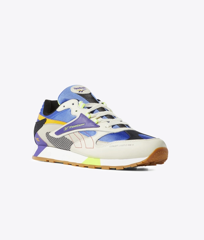 Classic Leather ATI 90'S  'CREAMWHT/LTSAND/CRSHDCOBLT/TEAMPURP/GOLD/LIME'