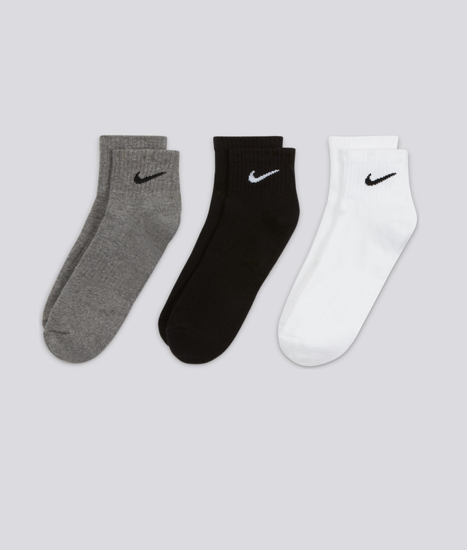 Everyday Cushioned Ankle Socks 3 Pair