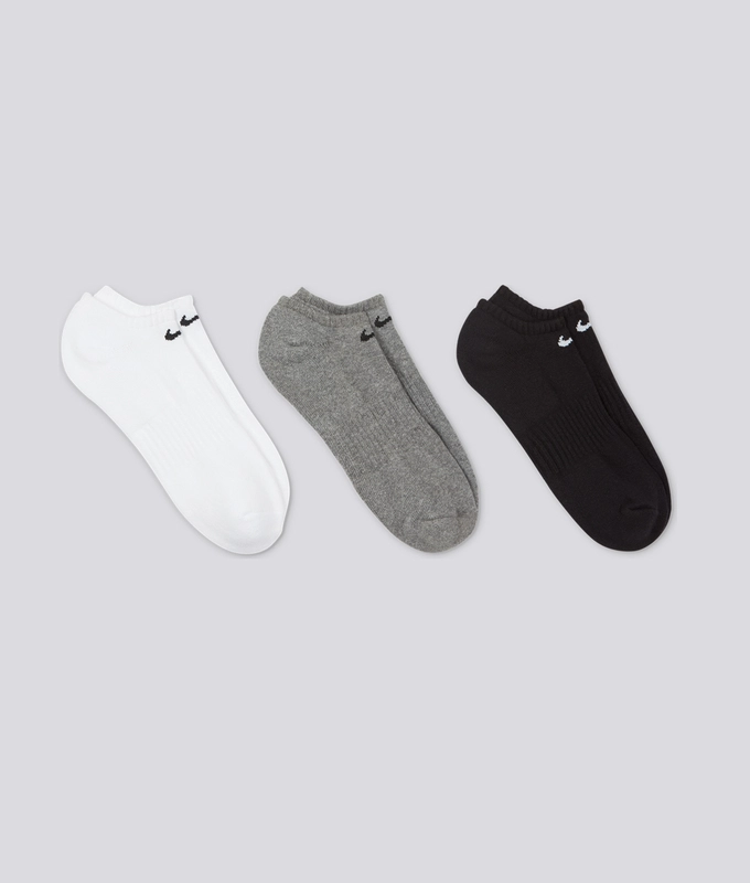 Everyday Cushioned No Show Socks 3 Pairs
