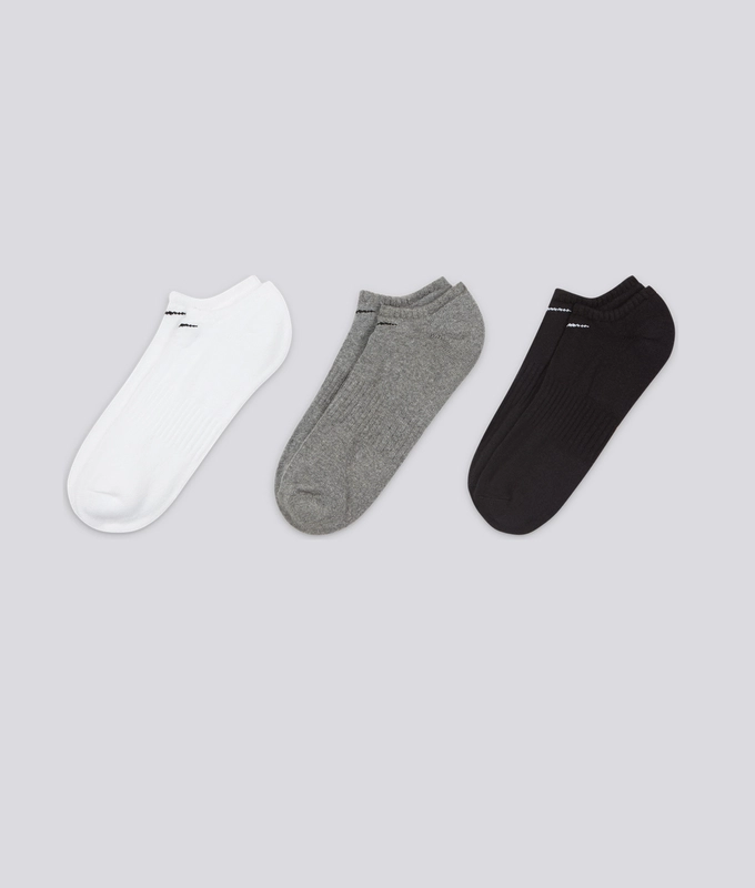 Everyday Cushioned No Show Socks 3 Pairs
