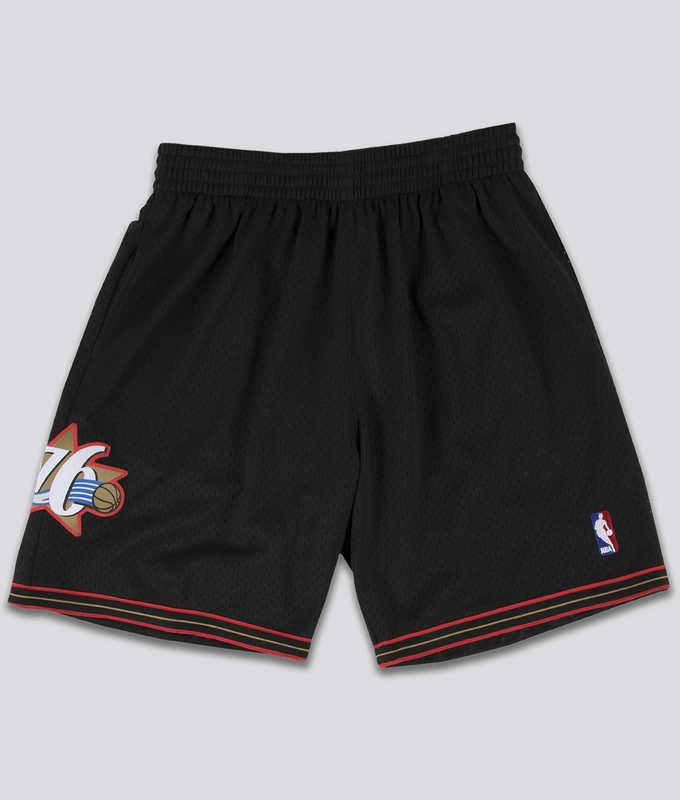 Swingman Shorts Philadelphia 76Ers Road 2000-01 'Black'