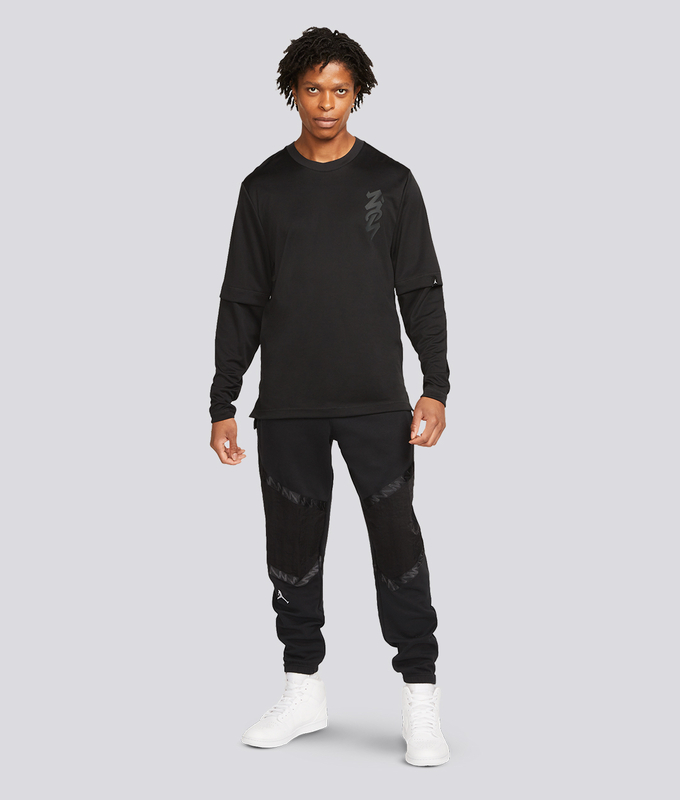 M J Zion Ls Shooting Shirt