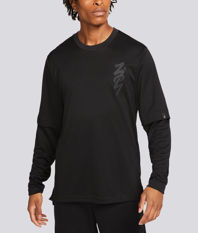 M J Zion Ls Shooting Shirt