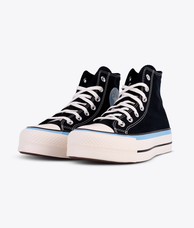 Chuck Taylor All Star Floral Fusion Patch Platform Hi