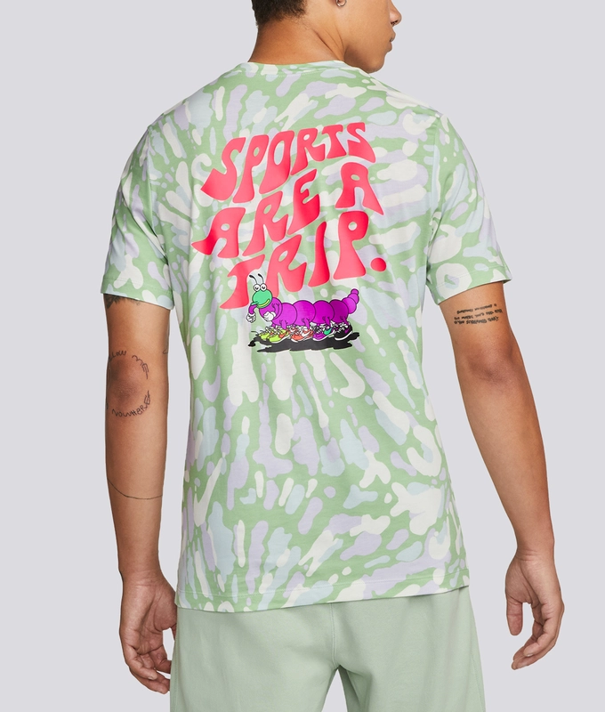 As M Nsw Black Light Tie Dye T