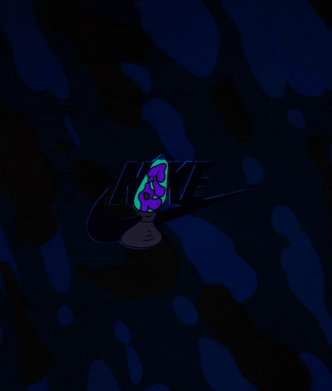 As M Nsw Black Light Tie Dye T