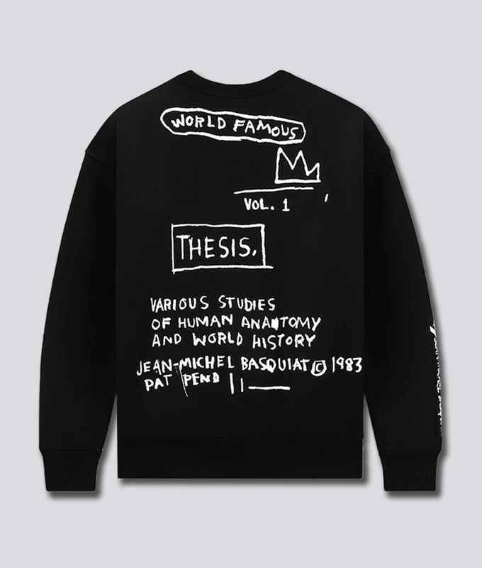 Basquiat Fleece Pullover Crew