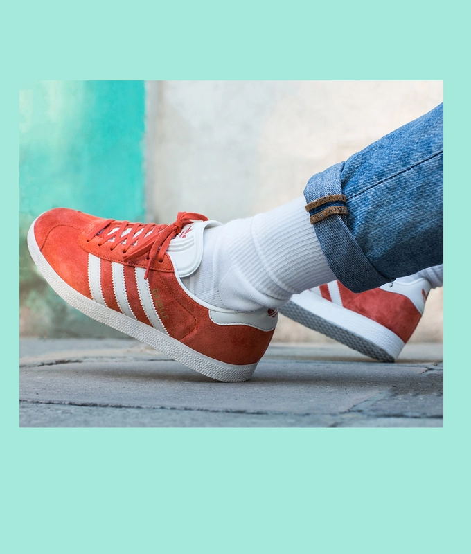 GAZELLE 'RAW AMBER/GREY ONE F17/WHITE'