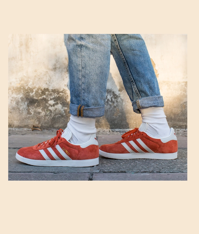 GAZELLE 'RAW AMBER/GREY ONE F17/WHITE'