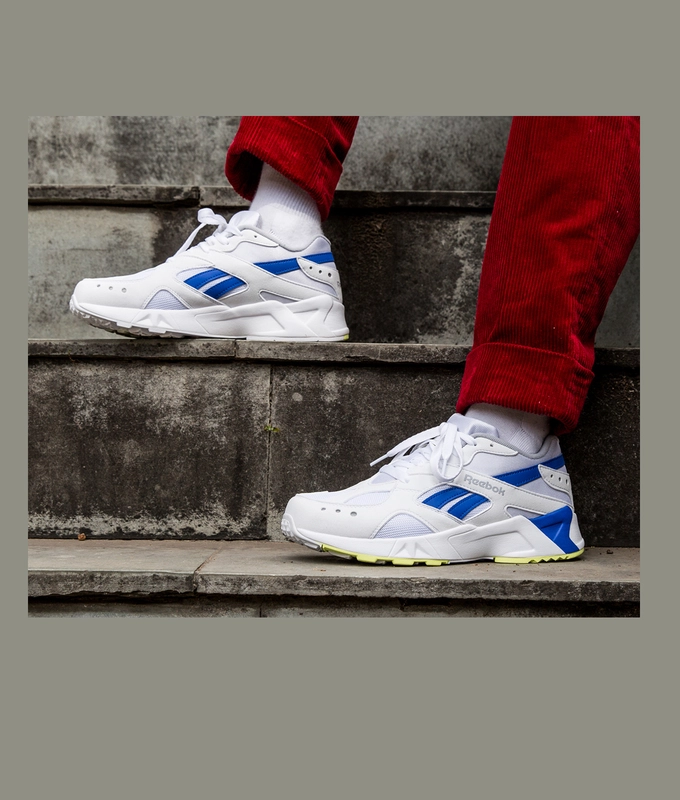 AZTREK 'WHT/COLD GREY/COBALT/LIME'
