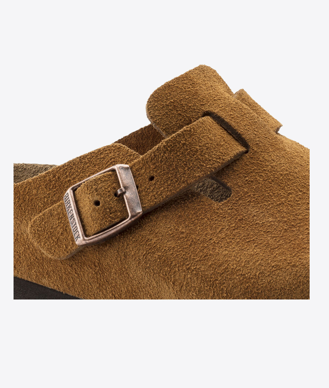 Boston Soft Footbed Suede Leather