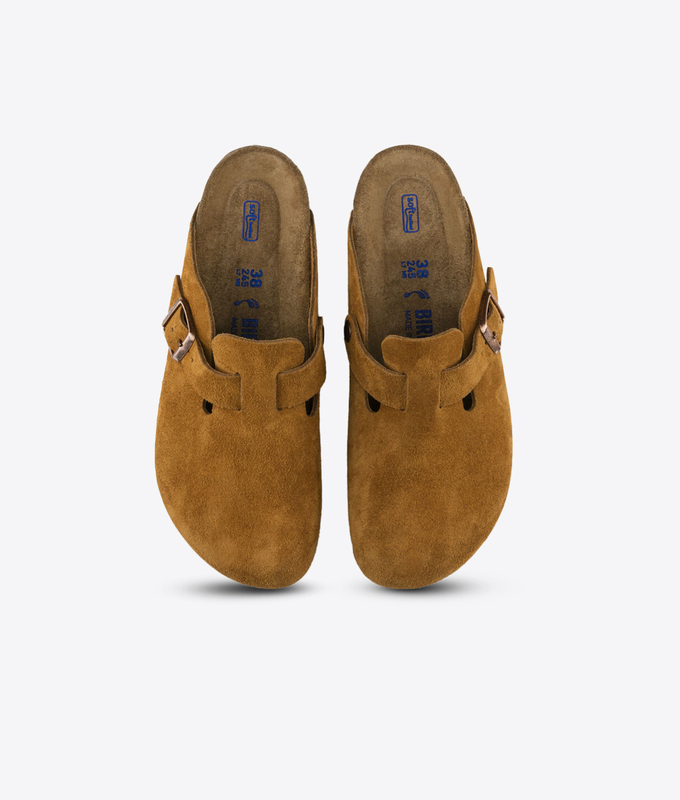 Boston Soft Footbed Suede Leather