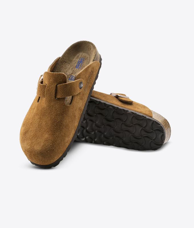 Boston Soft Footbed Suede Leather