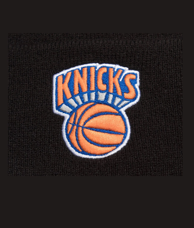 Team Logo Cuff Knit New York Knicks