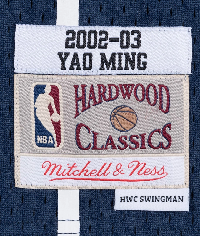 Swingman Jersey Houston Rockets Road 2002-03 Yao Ming