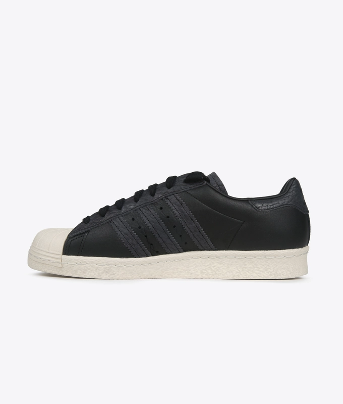 SUPERSTAR 80S CBLACK/CBLACK/SOLRED
