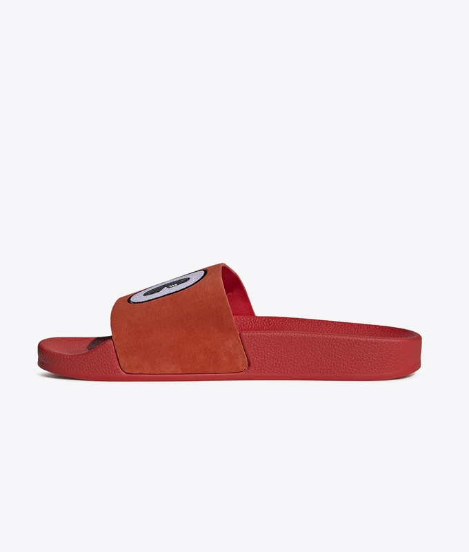 ADILETTE W 'RED/WHITE/CORE BLACK'