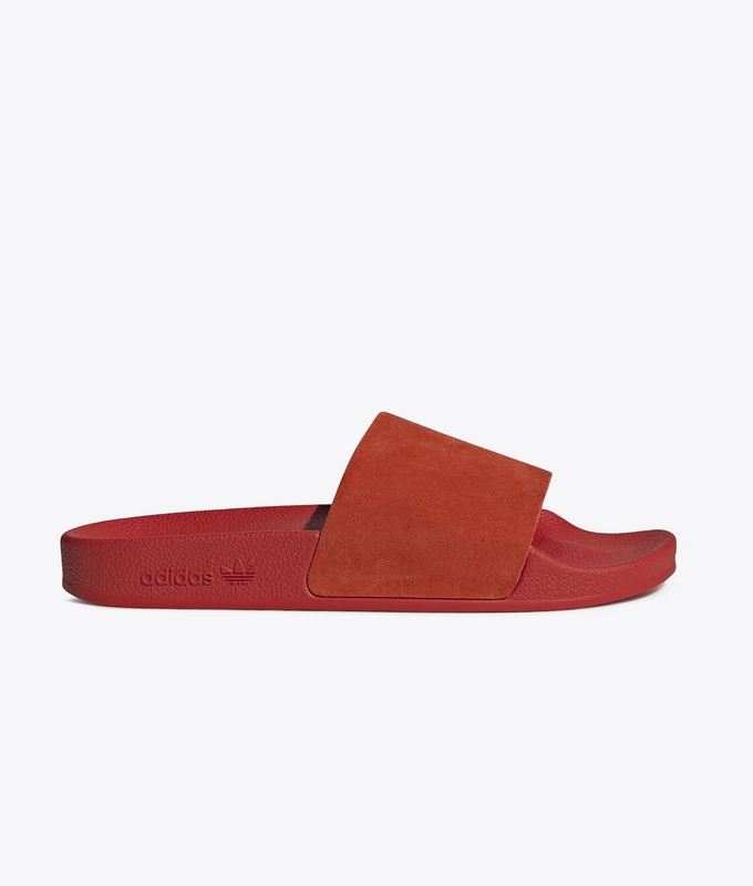ADILETTE W 'RED/WHITE/CORE BLACK'