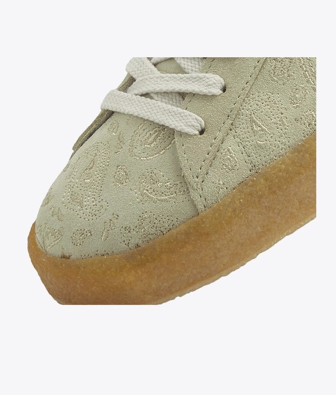 Suede Crepe Embroidery