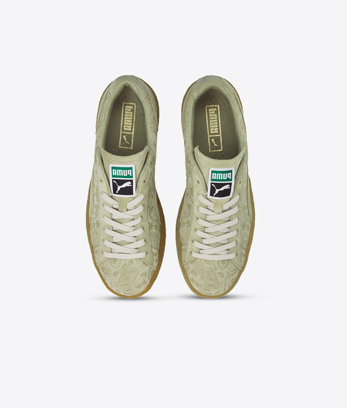 Suede Crepe Embroidery