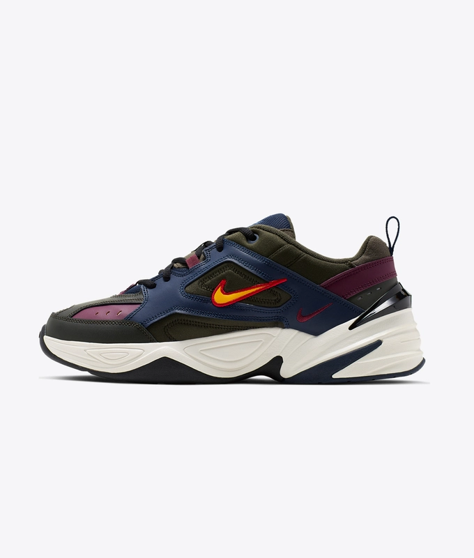 M2K TEKNO 'MIDNIGHT NAVY/UNIVERSITY GOLD-BORDEAUX'