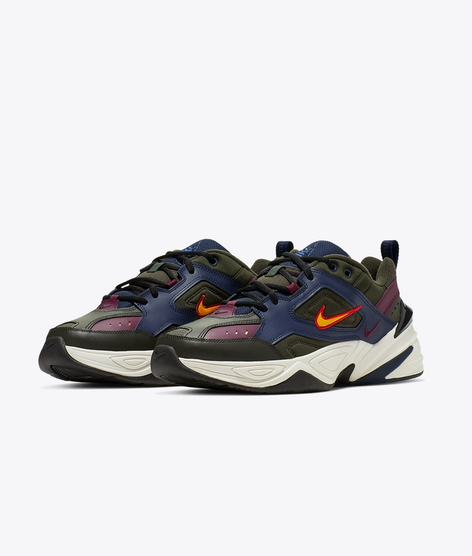 M2K TEKNO 'MIDNIGHT NAVY/UNIVERSITY GOLD-BORDEAUX'