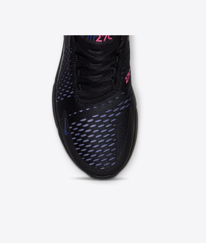 AIR MAX 270 'BLACK/LASER FUCHSIA/REGENCY PURPLE'