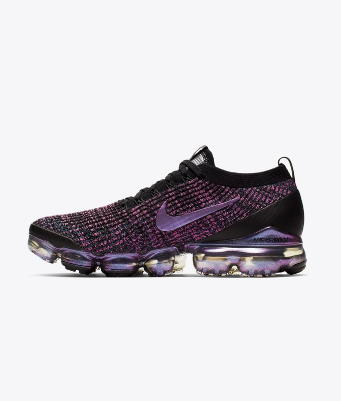 AIR VAPORMAX FLYKNIT 3 'BLACK/RACER BLUE/LASER FUCHSIA'