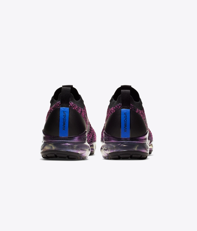 AIR VAPORMAX FLYKNIT 3 'BLACK/RACER BLUE/LASER FUCHSIA'