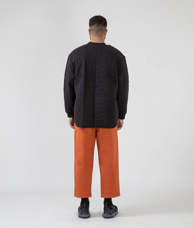 Quilted Crew Neck