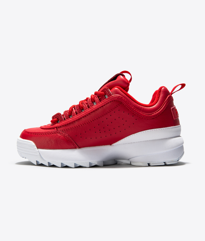 DISRUPTOR II ZIPPER 'RED/WHITE/METALLIC GOLD'
