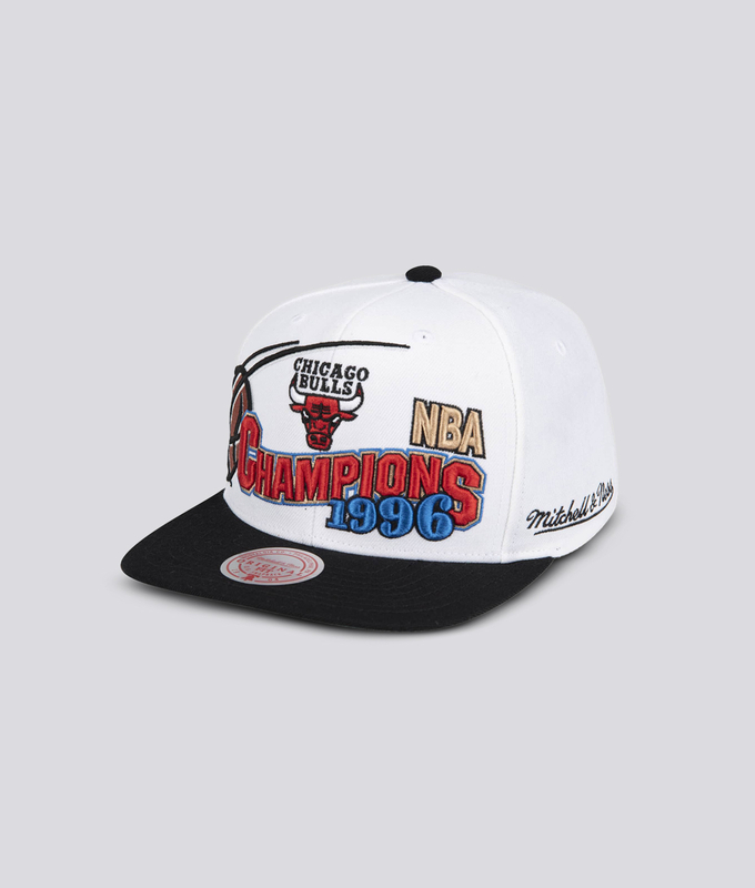 Nba 1996 Champions Wave 2 Tone Snapback Hwc Bulls