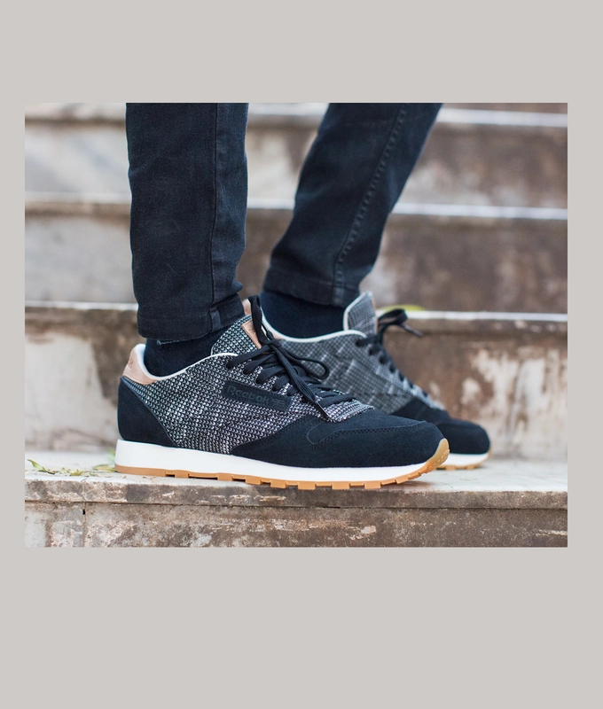CL LEATHER EBK 'BLACK/STARK GREY'