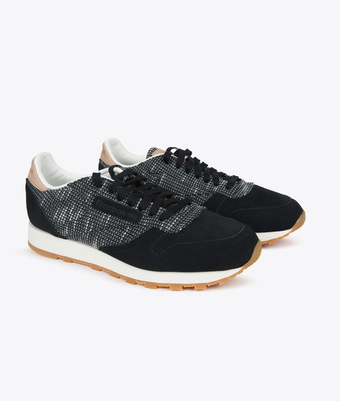 CL LEATHER EBK 'BLACK/STARK GREY'