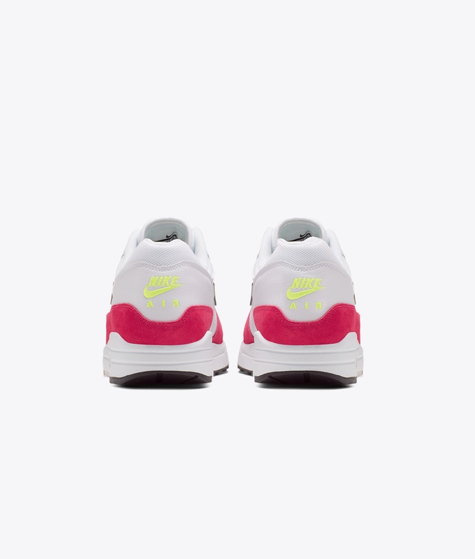 AIR MAX 1 'WHITE/BLACK-VOLT-RUSH PINK'