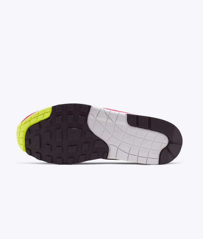 AIR MAX 1 'WHITE/BLACK-VOLT-RUSH PINK'